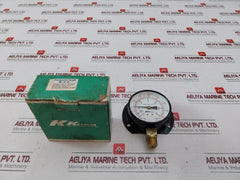 Kk Gauges 75-c-b 028 Compound Gauge 5Kg/Lb