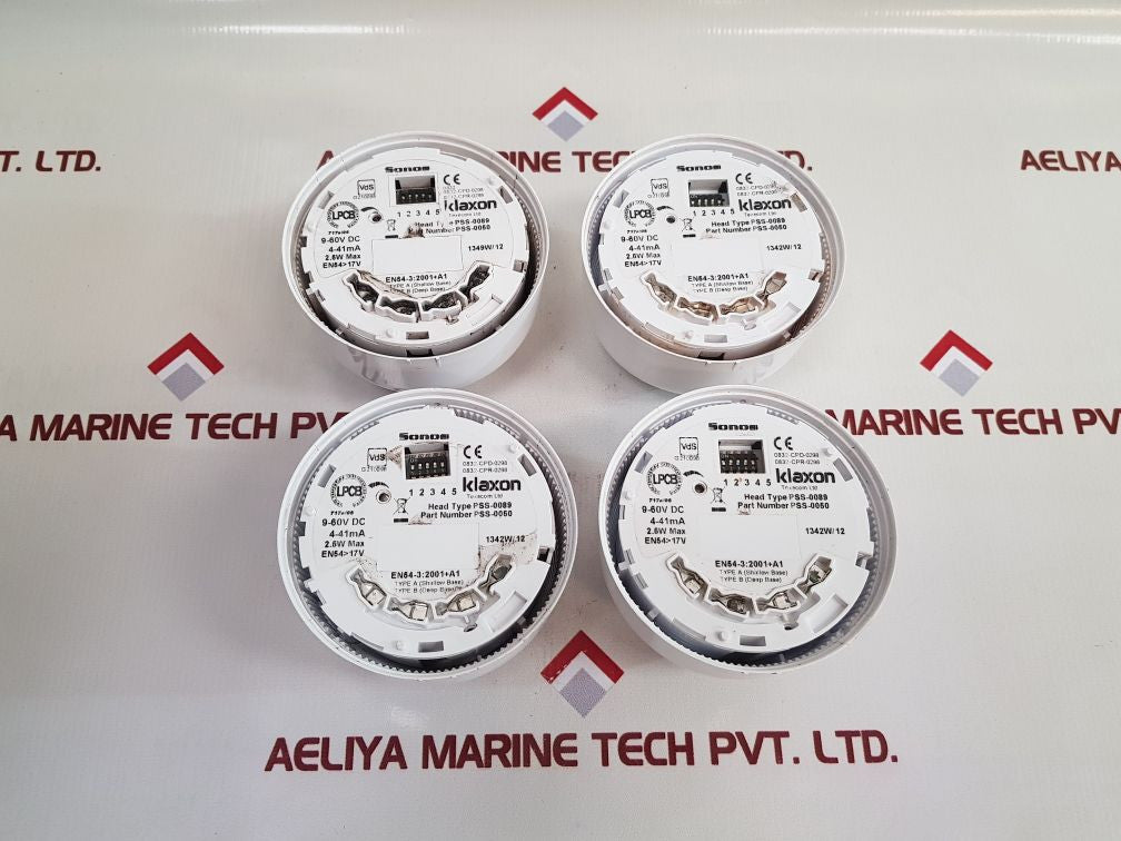 Klaxon Texecom Pss-0050 Sounder & Deep 9-60V Dc 4-41 Ma 0832-cpd-0298