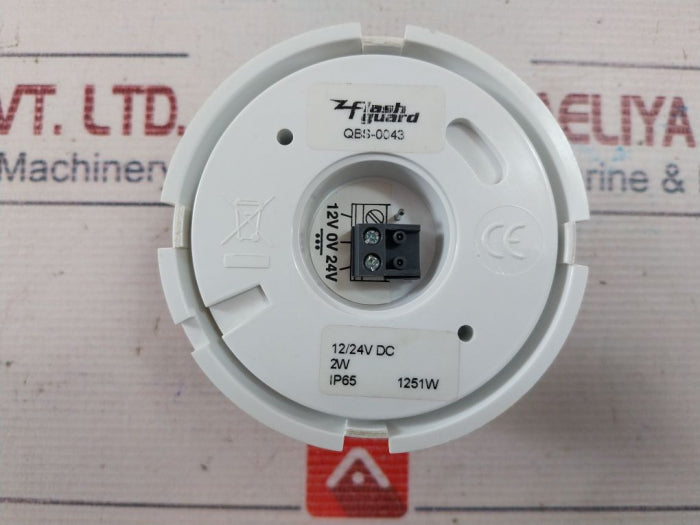 Klaxon Qbs-0043 Lp Amber Xenon Beacon 12/24V Dc