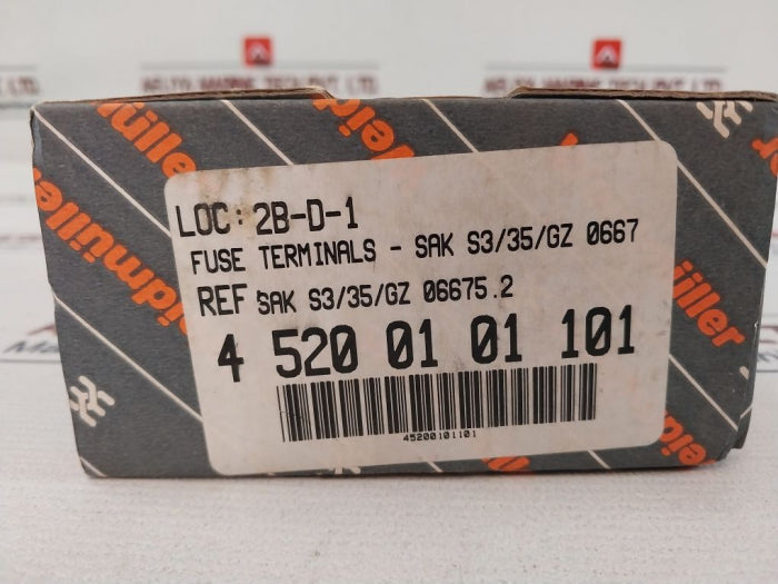 Lot Of 11X Klippon SAK S3/35 Fuse Terminals 440V 10A BS1362 SWE0005800034 440V