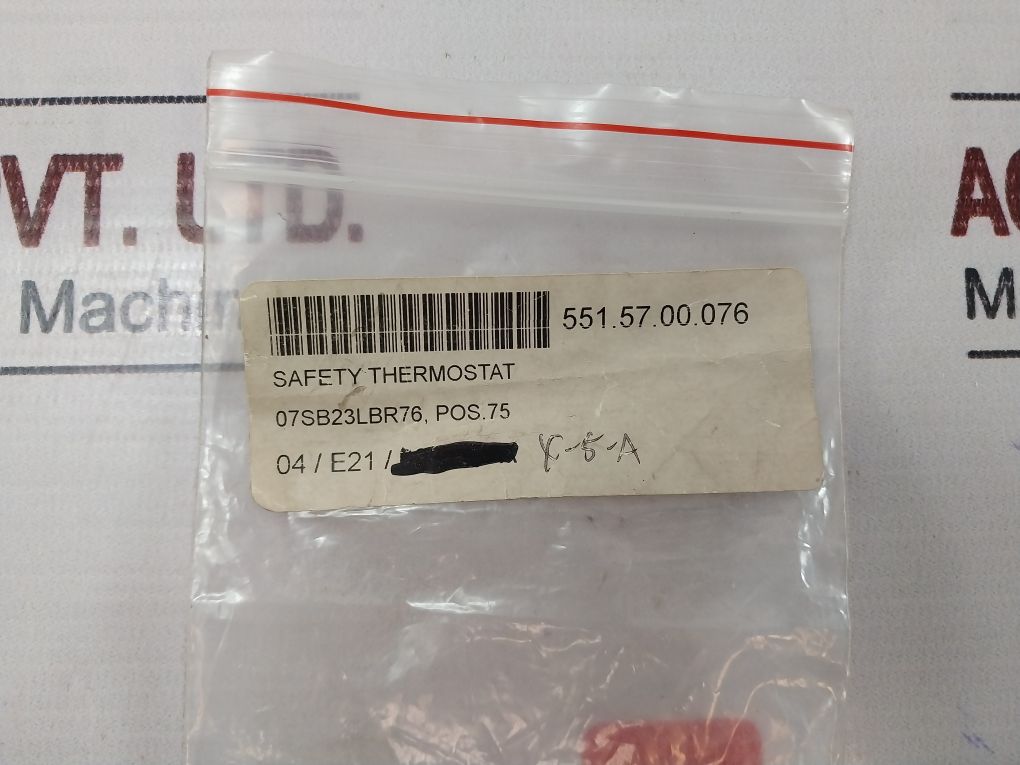 Klixon Rt08L-4238 L110-mr Safety Thermostat 07Sb23Lbr76