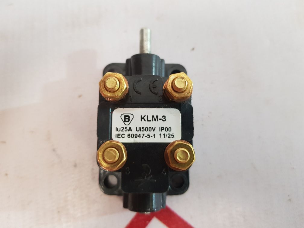 Klm-3 Limit Switch Iec 60947-5-1