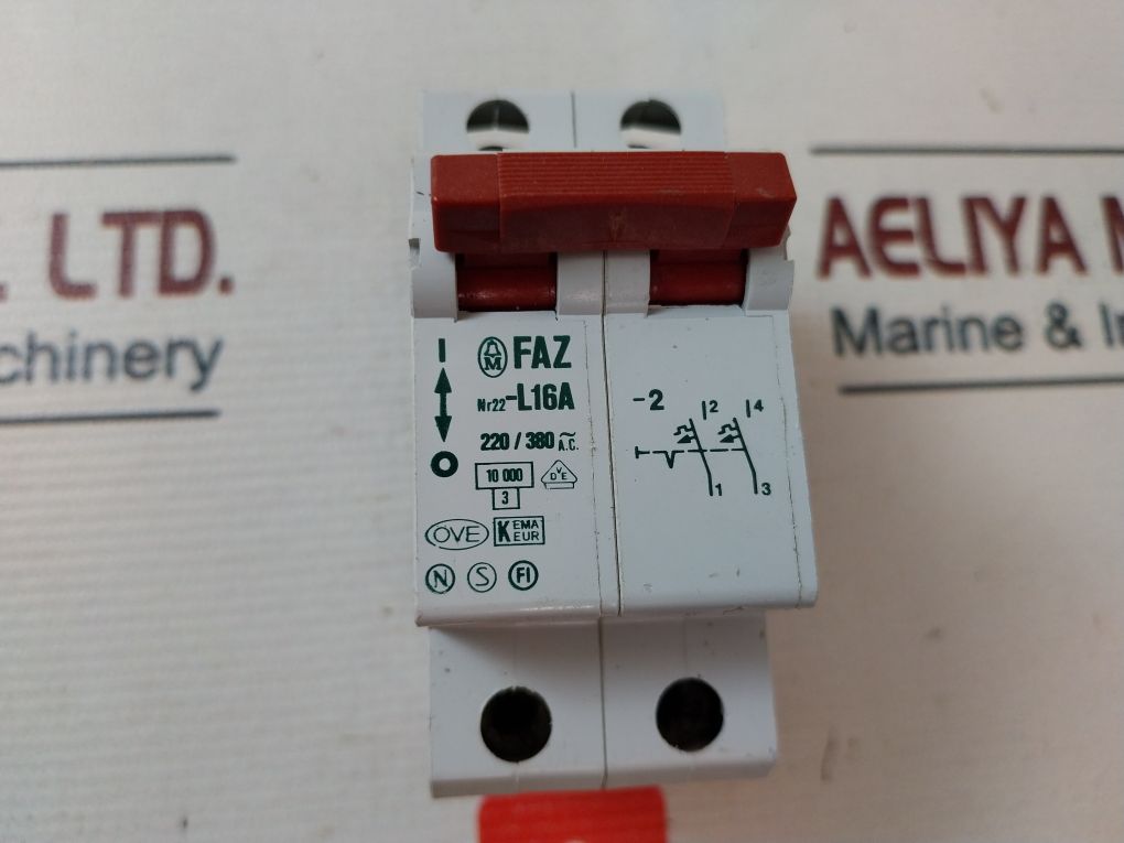 Klockner Moeller Faz Nr22-l16A-2 Circuit Breaker