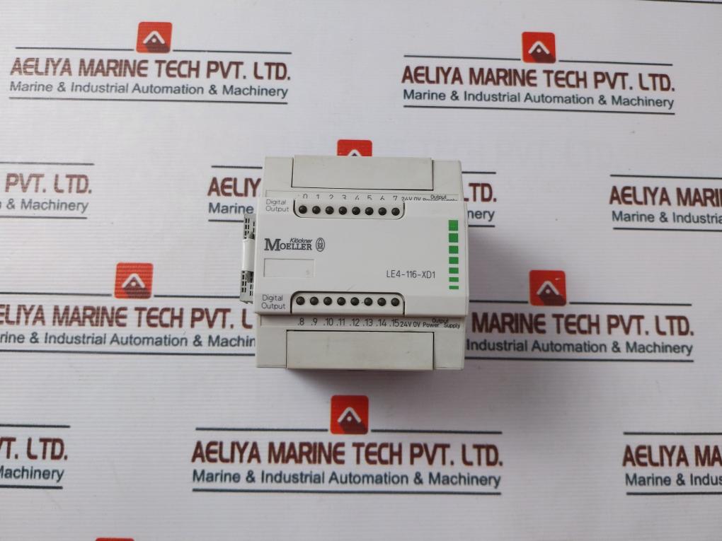 Klockner Moeller Le4-116-xd1 Digital Output Expansion Module 24Vdc, 0,5A