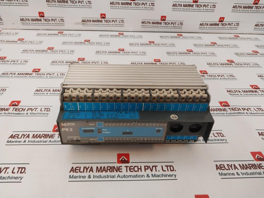 Klockner Moeller Ps3-dc Programmable Logic Controller 24V Dc/160 Ma