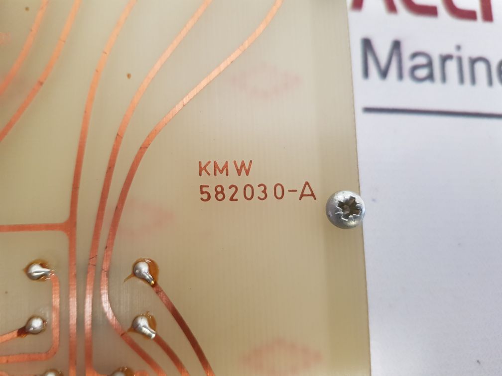 Kmw 582030-a Pcb Card