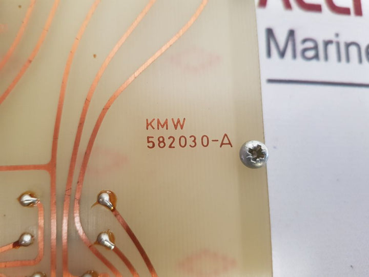Kmw 582030-a Pcb Card