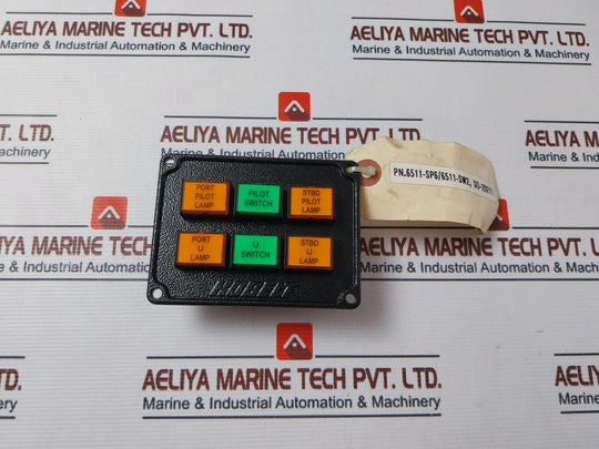 Kobelt 6511-sp6 Small Switch Panel 6511-sw2
