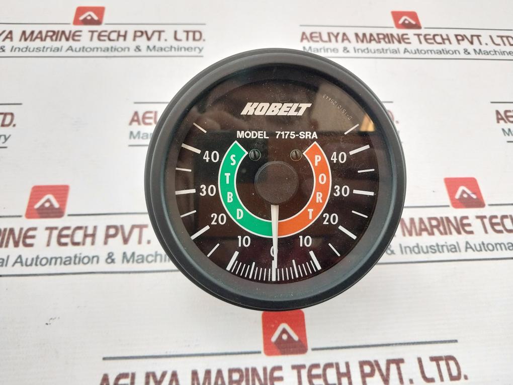Kobelt 7175-sra Rudder Indicator Stbd 40-0-40 Port
