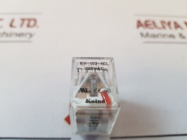 Koino KH-103-4CL Relay 220vac 3a