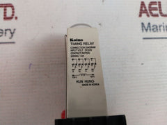 Koino KTM-3M Timing Relay With Base 0-5 Min 220VAC 1.5A