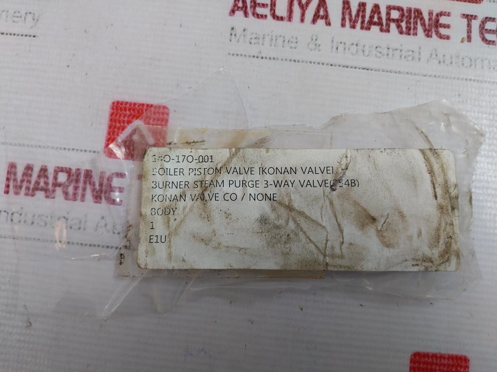 Konan 20K-15 Boiler Piston Valve S0Ph2 14O-17O-001