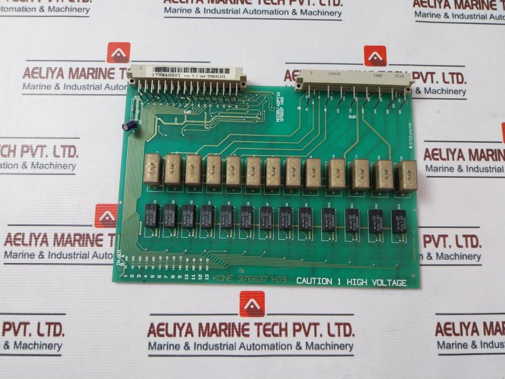 Kone 376637 H09 Isolators Printed Circuit Board 1V0