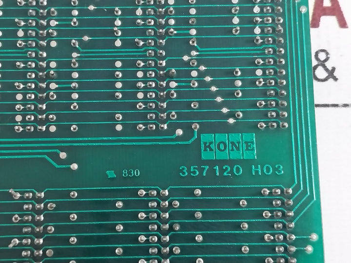 Kone 375404G02 Pc-board Digital Letter Board 357120 H03