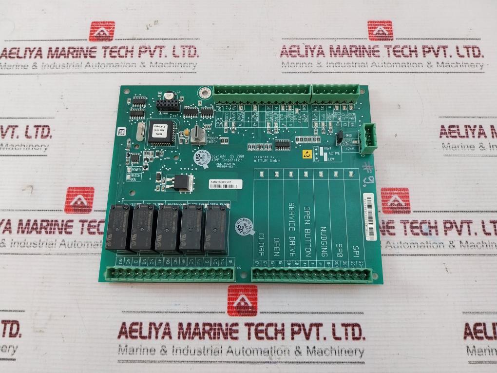 Kone Km604000G01 Printed Circuit Board 604003H01