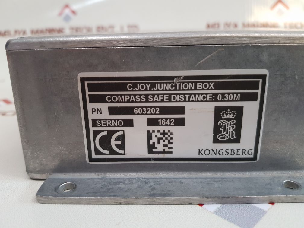 Kongsberg 603202 C.Joy. Junction Box - Aeliya Marine Tech