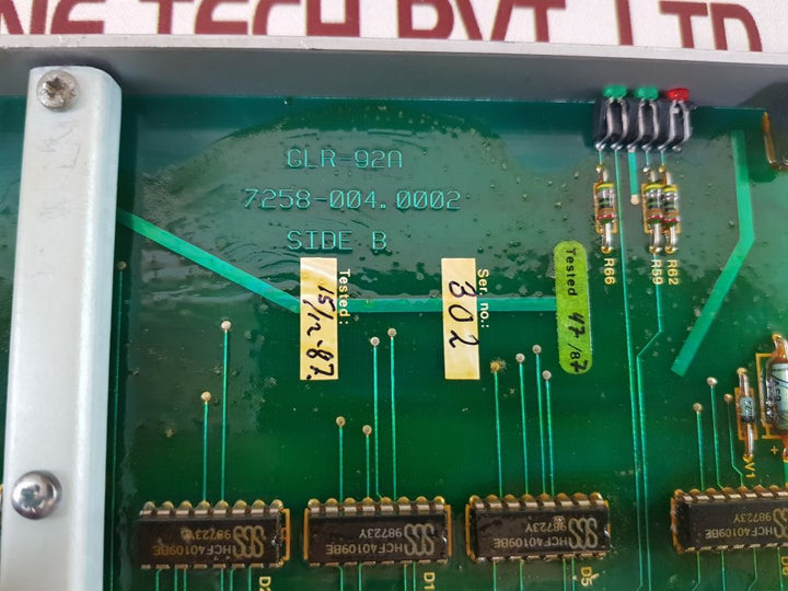 Kongsberg glr-92a interface board 7258-004.0002 free shipping