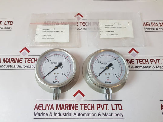 Kins Cl 1.5 Pressure Gauge