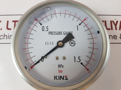 Kins Cl 1.5 Pressure Gauge