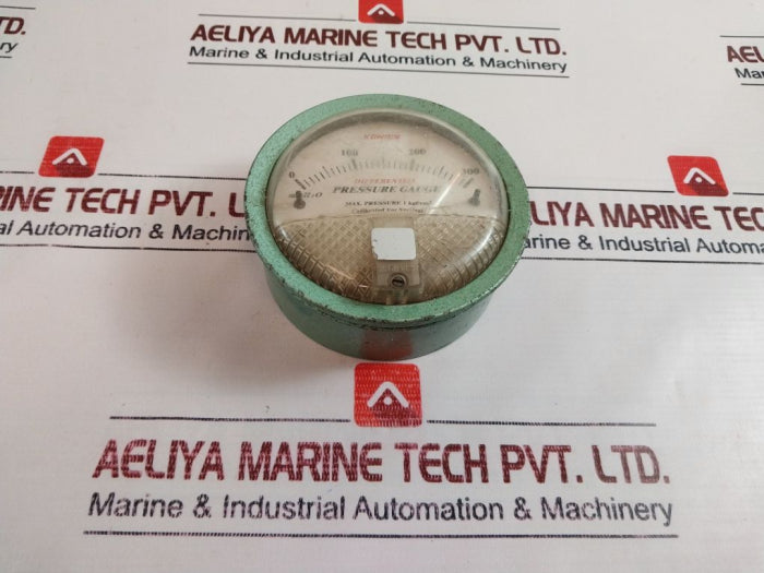 Konics Magnetic 2000 Differential Pressure Gauge 1Kgf/Cm2