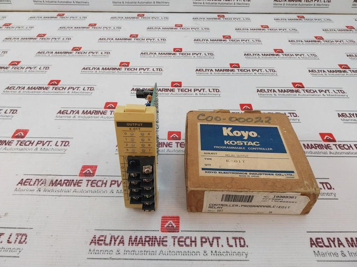 Koyo E-01T Relay Output Programmable Controller