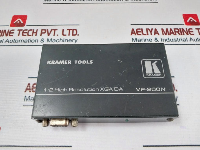 Kramer Vp-200N Computer Graphics Video Distribution Amplifier 12V Dc