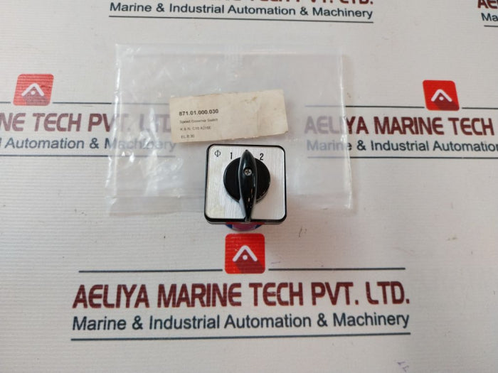 Kraus & Naimer C10 Speed Governor Switch 12 Amp 600Vac