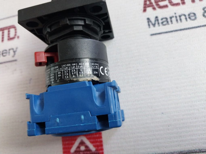 Kraus & Naimer Ch10 Control Switch 20Amp 600Vac, V