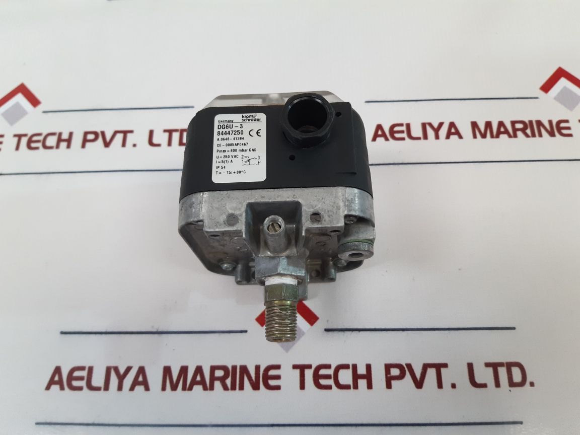 Krom Schroder Dg6U-3 Pressure Switch - Aeliya Marine Tech