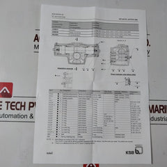 Ksb Amri 42088437 Spare Parts Kit
