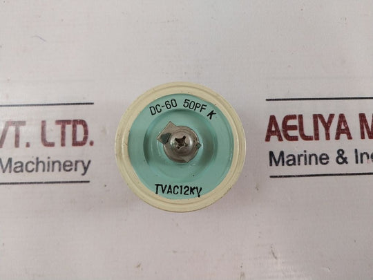 Ksh Tvac12Kv Capacitor Dc-60 50Pf K 15Kva