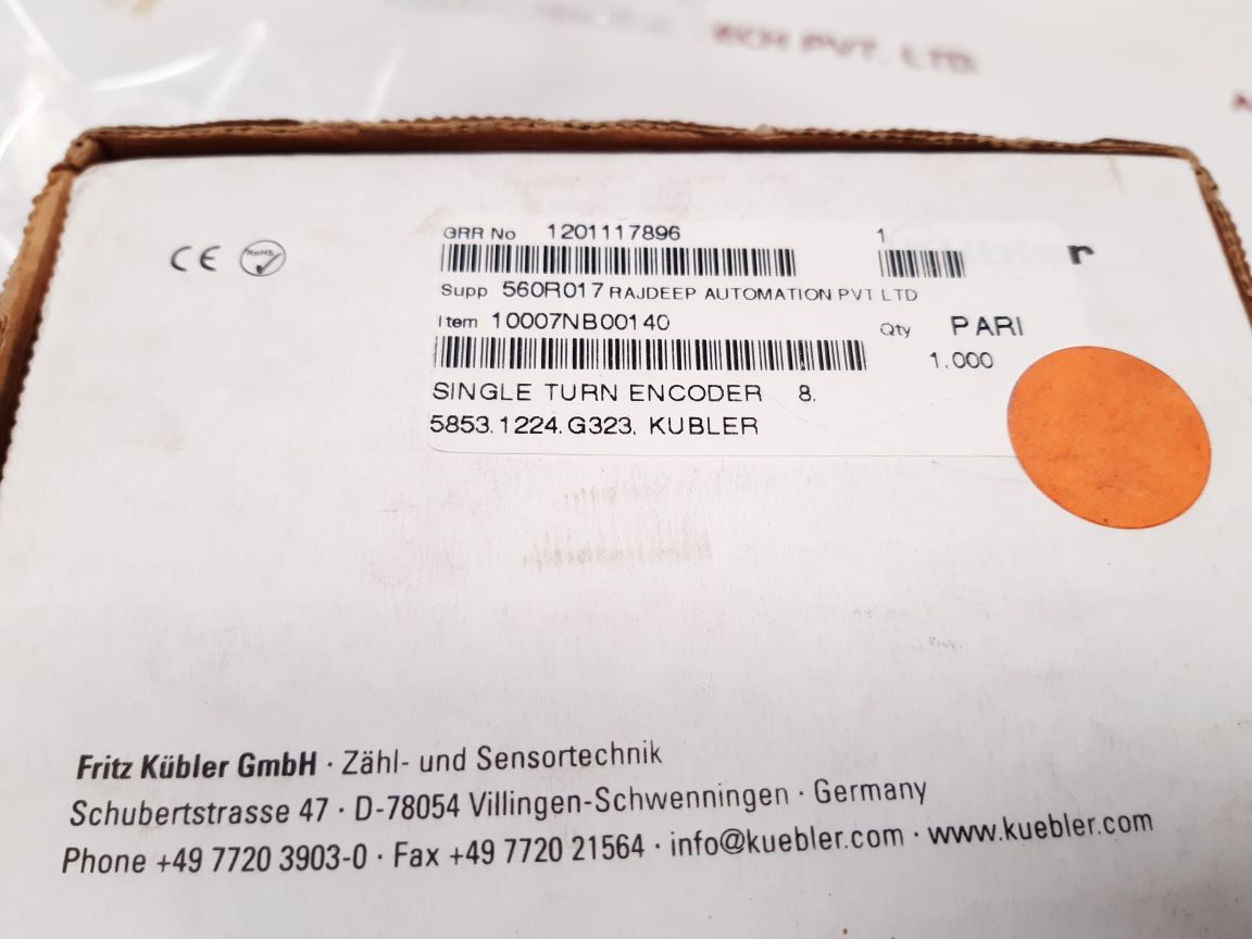 Kubler 8.5853.1224.G323 Encoder