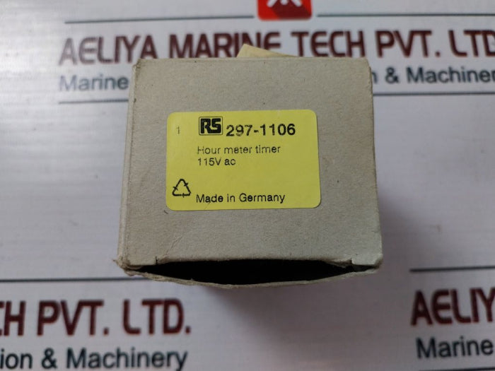 Kubler Hr76.1 Hour Meter Timer 1/10 Hour 115Vac 50/60Hz