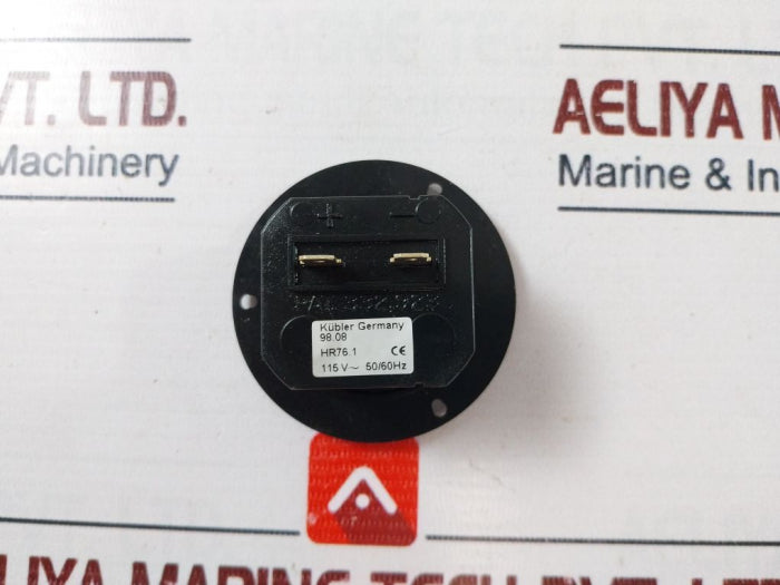 Kubler Hr76.1 Hour Meter Timer 1/10 Hour 115Vac 50/60Hz