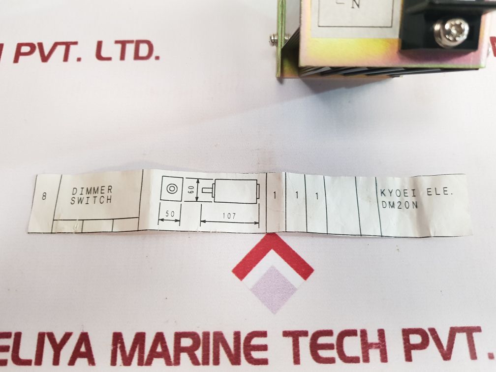 Kyoei Ele Dm20N Dimmer Switch