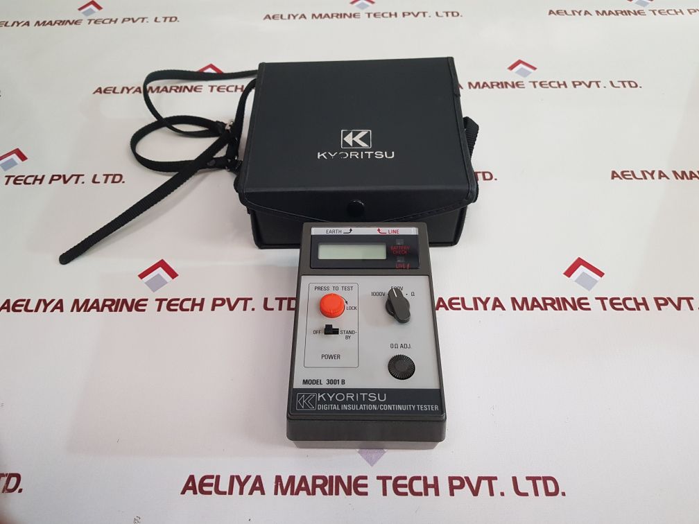 Kyoritsu 3001 B Digital Insulation Continuity Tester