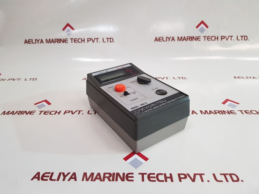 Kyoritsu 3001 B Digital Insulation Continuity Tester - Aeliya Marine Tech