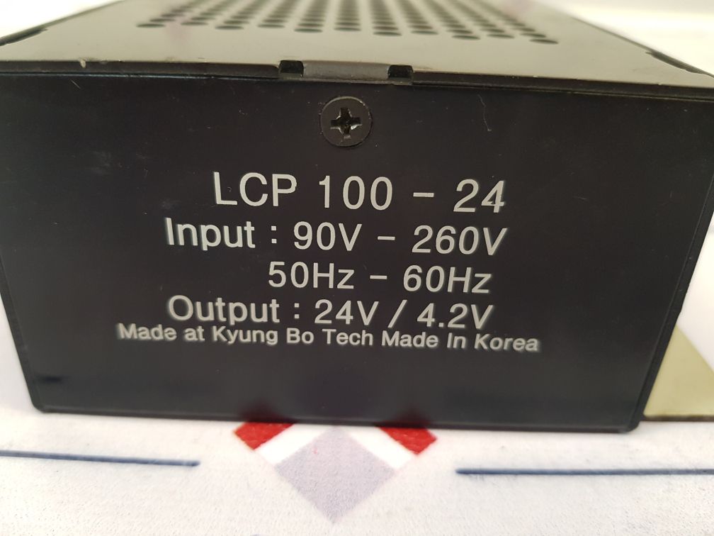 Kyung Bo Tech Lcp100-24 Power Supply 90V-260V
