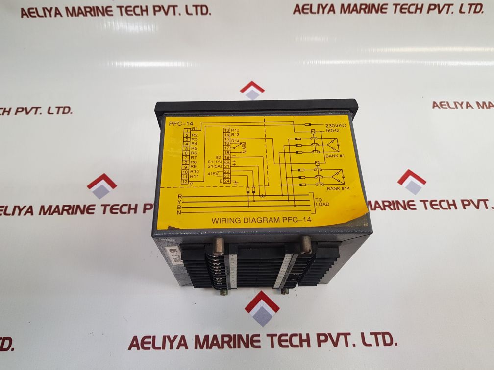 L&t pfc-14 power factor control monitoring relay - Aeliya Marine Tech