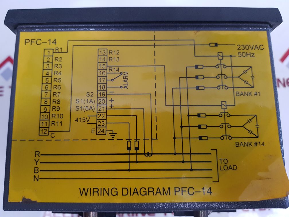 L&t pfc-14 power factor control monitoring relay - Aeliya Marine Tech