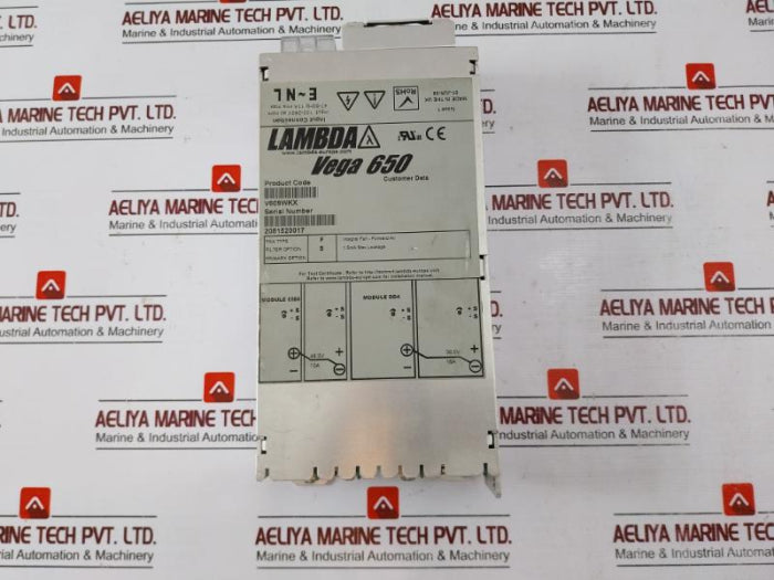 Lambda V609Wkx Vega 650 Power Supply Module 100-240V Ac Fan Type F 48.0V 10A