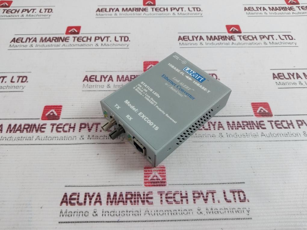 Lanart Exc0015 Ethernet Converter 12Vdc 500Ma