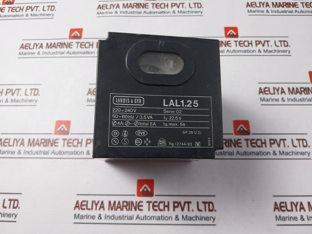 Landis & Gyr Lal1.25 Oil Burner Controller 4A 220-240V 50-60Hz