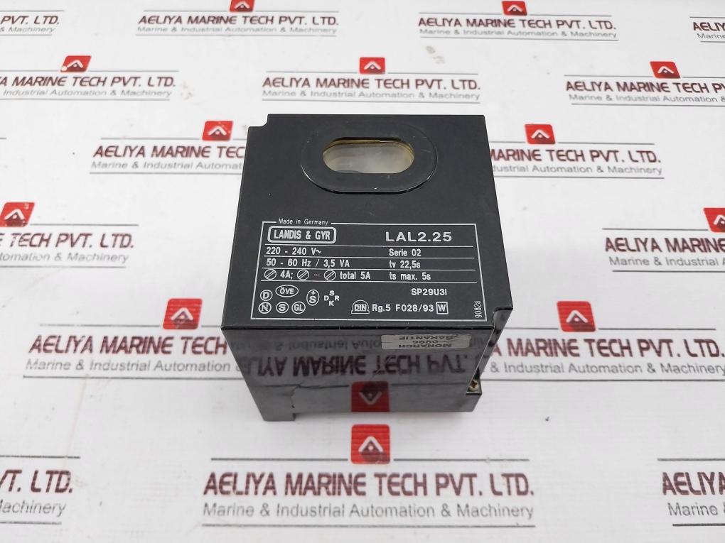 Landis & Gyr Lal2.25 Burner Control 220-240V~ 50/60Hz