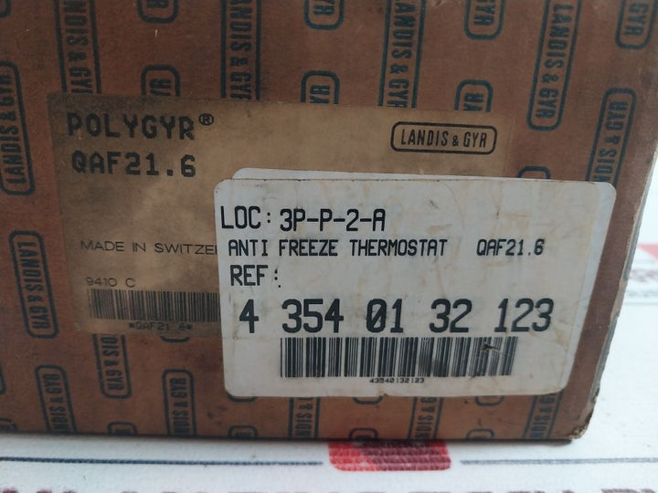 Landis & Gyr Qaf21.6 Frost Protection Monitor 43540132123