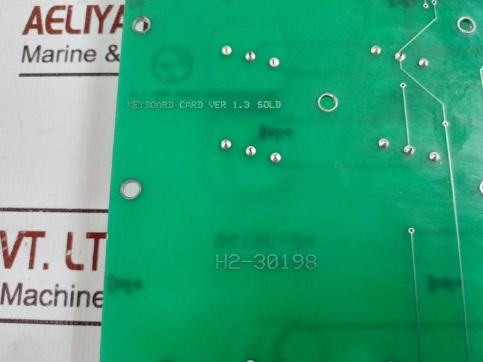 Larsen & Toubro H2-30198 Keyboard Pcb Card, Version 1.3