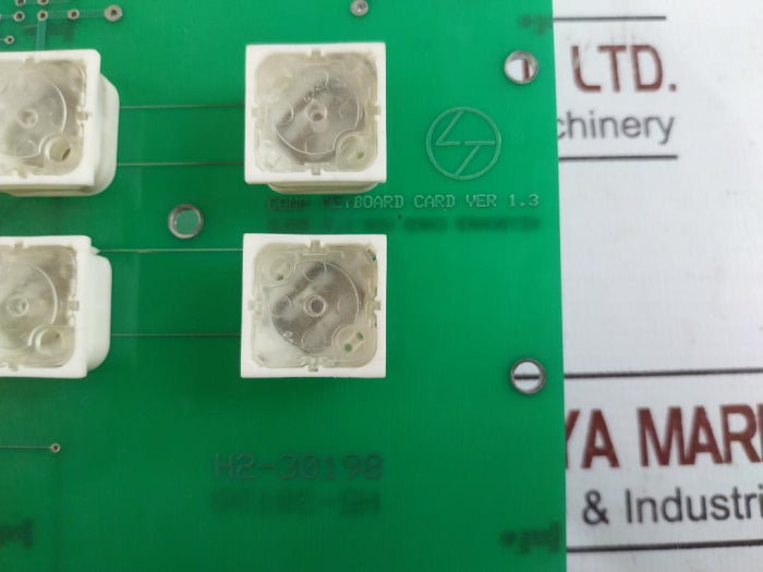 Larsen & Toubro H2-30198 Keyboard Pcb Card, Version 1.3