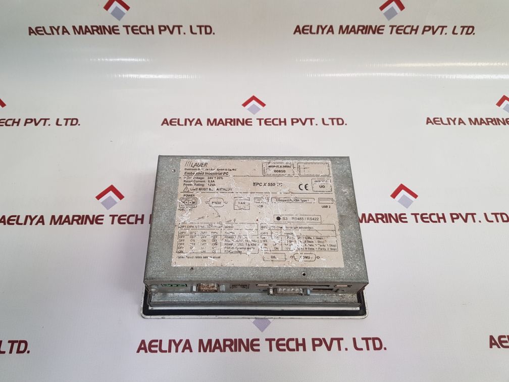Lauer Epc X 550 Tc Embedded Industrial Pc Touch Panel