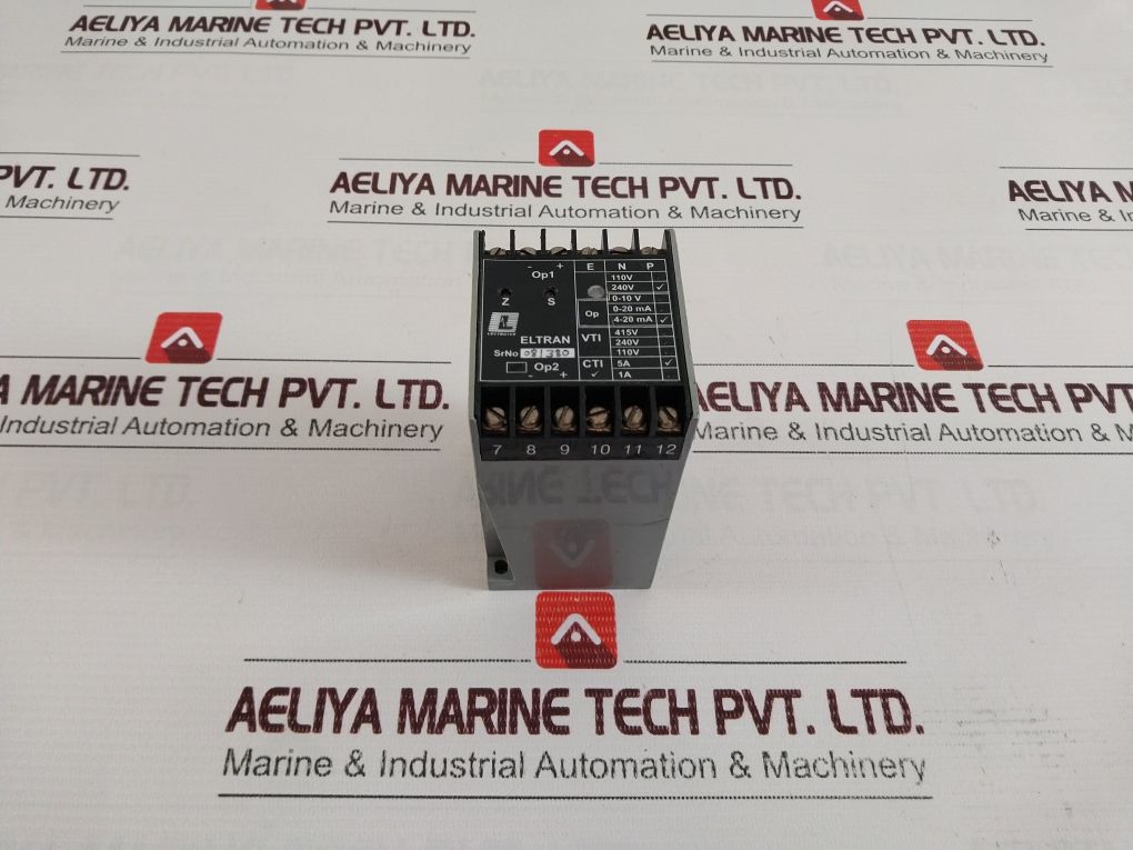 Lectrotek Systems Ecti Electrical Current Voltage Transducer 4-20Ma 240V