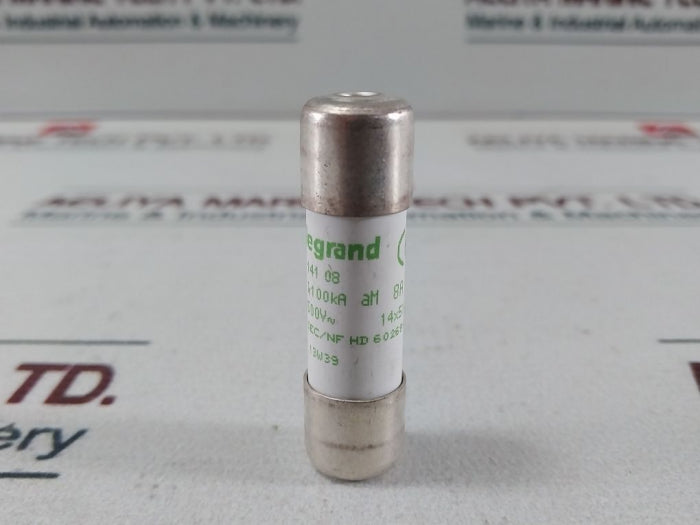 Lot of 10X Legrand 141 08 Cartridges Fuse Cylindrical 8A AM- 500V~